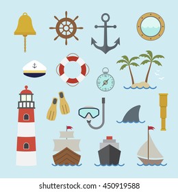 Marine and nautical icon