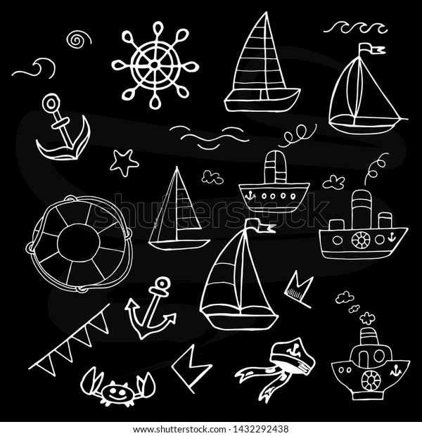 船 ヨット アンティーク イラスト スタンプ ナタン ハンコ フランス フレンチ レジャー レトロ ヴィンテージ 旗 海 漁船 網 かわいい 海