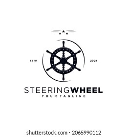 Marine Navigation Logo Design Template Inspiration Idea Concept