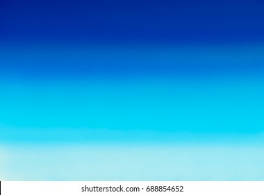Marine or navy blue watercolor gradient fill background. Watercolour stains. Abstract painted template with smooth blurry texture. Banner for web design