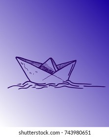 marine, origami