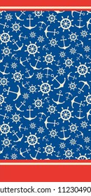 marine sailor card design