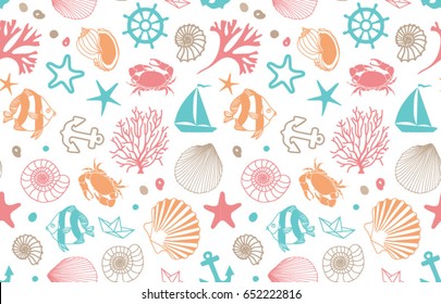 marine seamless background