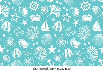 marine seamless background