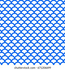 Marine seamless pattern.