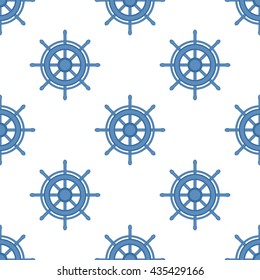 Marine seamless pattern. Background for baby card, summer poster. 