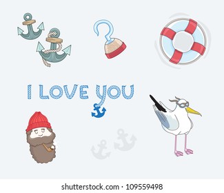 Marine set