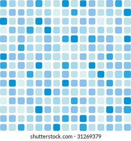 Marine square vector mosaic background