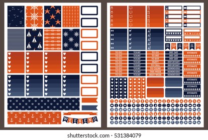Marine stickers