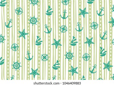 marine style stripe pattern