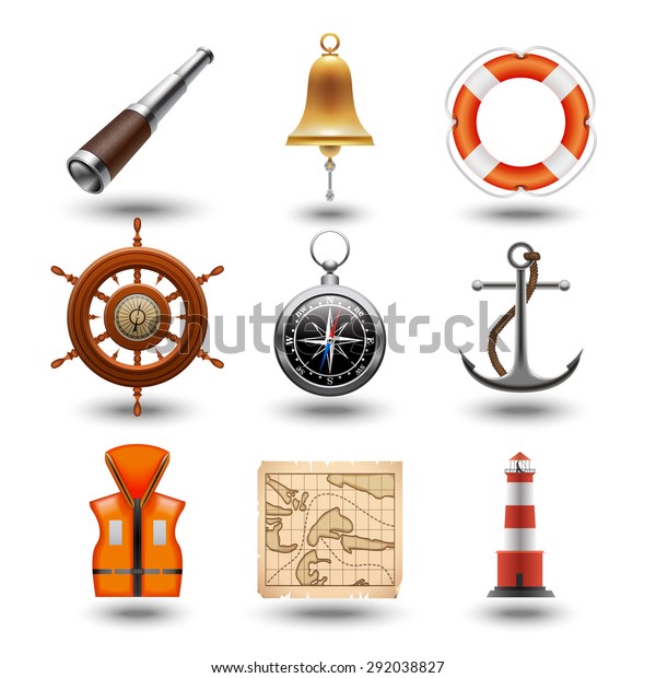 Symbole Schifffahrt