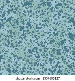Marine or urban camouflage of various shades of blue colors. It is a colorful seamless pattern that can be used as a camo print for clothing and background and backdrop or computer wallpaper