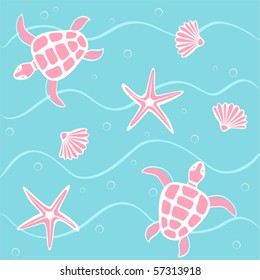 marine vector background