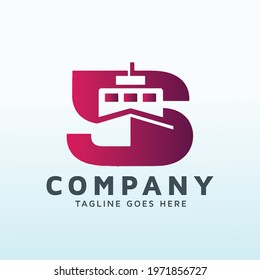 marine vector logo design inspiration 