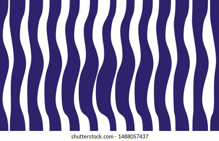 Marine vector seamless pattern with stylized blue waves, curve lines abstract repeat tiling background. Water Wave abstract design.