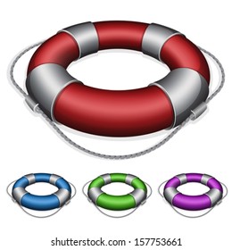 marines red life buoy