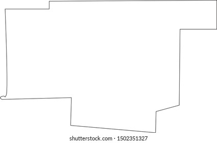 marion county map in ohio state