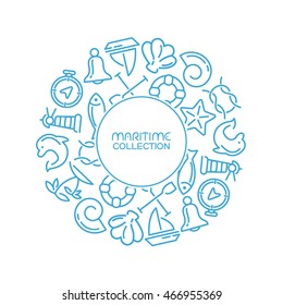 Maritime collection background