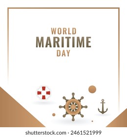 Maritime Day Illustration Design Vector