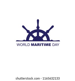 Maritime Day Minimal Logo Concept