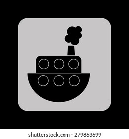 maritime icon design, vector illustration eps10 graphic 