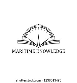 maritime knowledge logo design