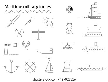 Maritime military forces