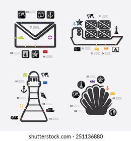 maritime trucking infographic