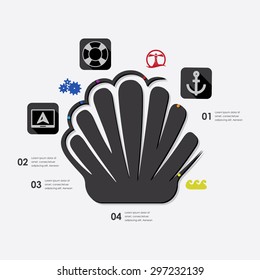 maritime trucking infographic