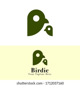 A mark of bird it can be suitable for company related to captivity, store, pet care, nature, pet shop and everything about bird.