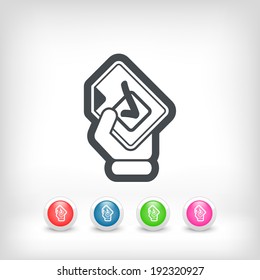 Mark choice icon