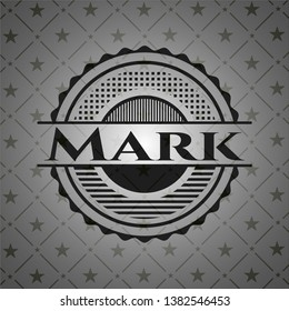Mark dark emblem. Vector Illustration. Detailed.