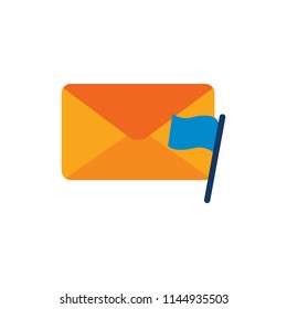 Mark Email Logo Icon Design