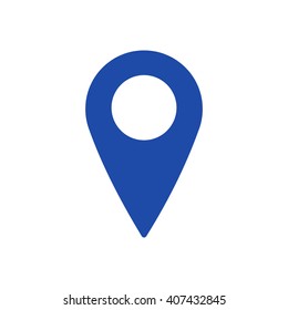 Mark  icon,  isolated. Flat  design.