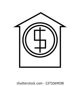 mark icon isolated on white background, vector illustration