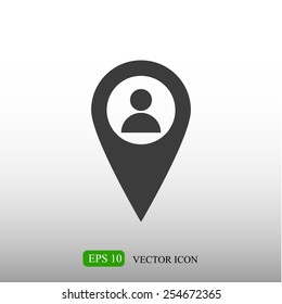 Mark icon, pointer
