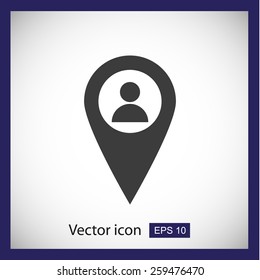 Mark icon, pointer