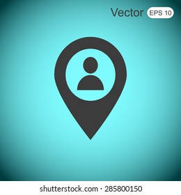 Mark icon, pointer