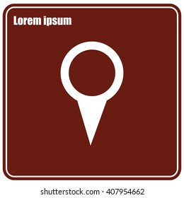 Mark icon, pointer
