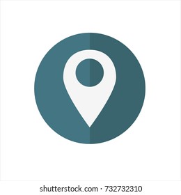 Mark icon in trendy flat style isolated on white background. Mark icon symbol for your web site design,Mark logo, app, UI. Vector illustration, Mark icon eps10. 