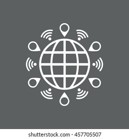 Mark Icon, vector, icon flat