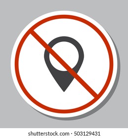 Mark Icon Vector flat design style