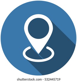 Mark Icon Vector flat design style