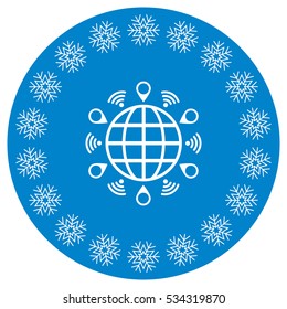 Mark Icon Vector flat design style
