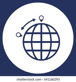 Mark Icon Vector flat design style