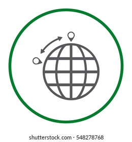 Mark Icon Vector flat design style