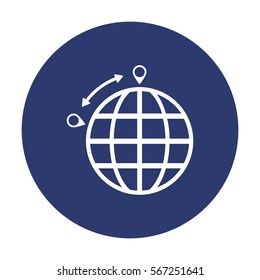 Mark Icon Vector flat design style