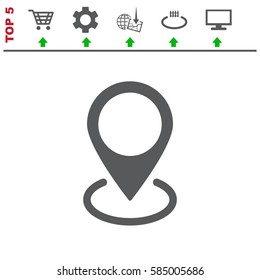 Mark Icon Vector flat design style
