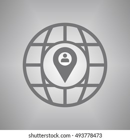 Mark icon,vector.