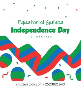Mark the Occasion: Equatorial Guinea Independence Day Template .